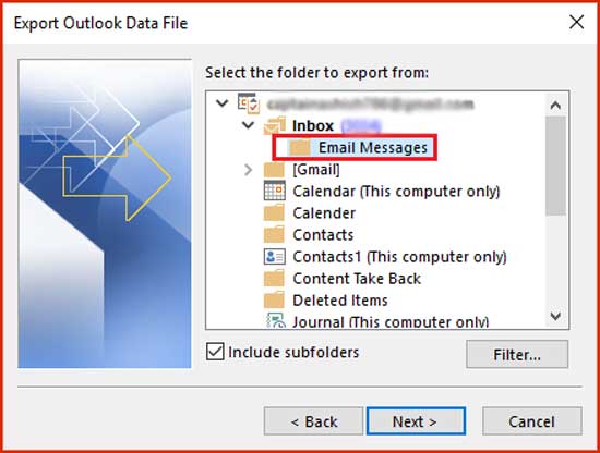 Way to Convert MBOX to PST File - 9